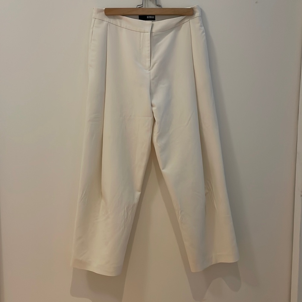 Nicholas white baggy trousers